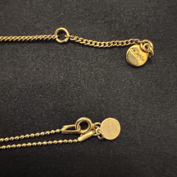 Stella & Dot Lot Of 5 Necklaces All Gold Tone - Picture 5 of 7